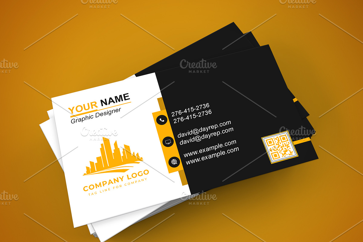 Realtor Agency Card PSD preview 4