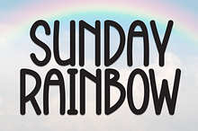 Sunday Rainbow | Script Font