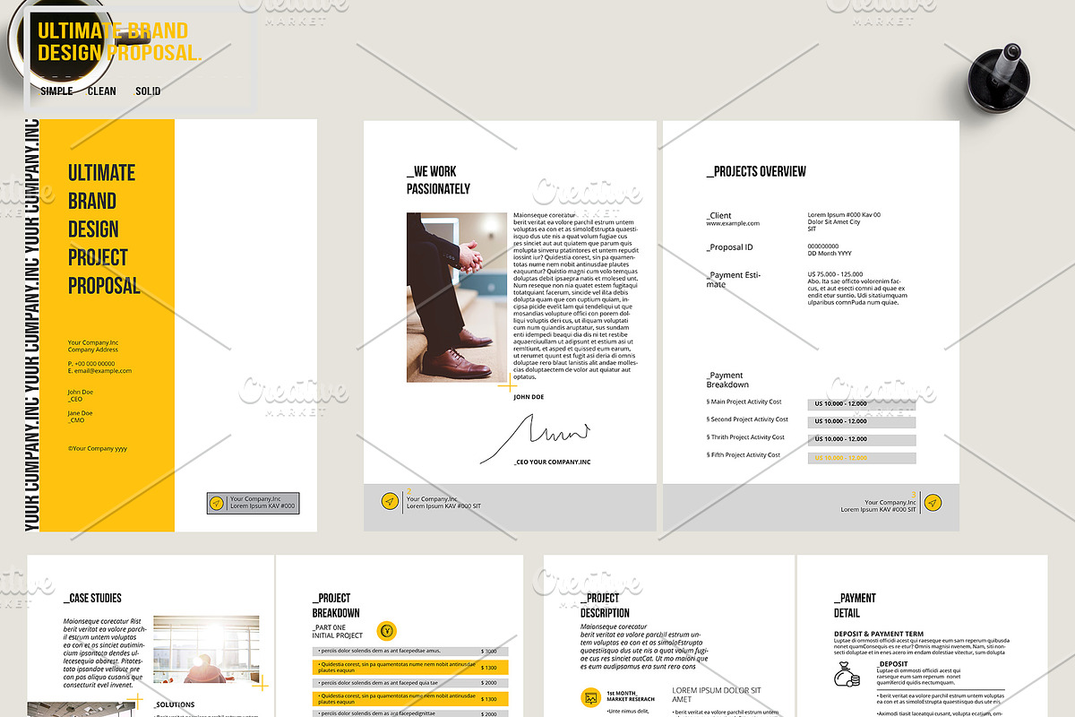 BUSINESS KIT BUNDLE, a Stationery Template by Bizz_District_Studio (Photo 25 of 25)