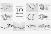 Particle Abstract Backgrounds vol 3, a Templates & Theme by blauananas (Thumbnail 2 of 6)