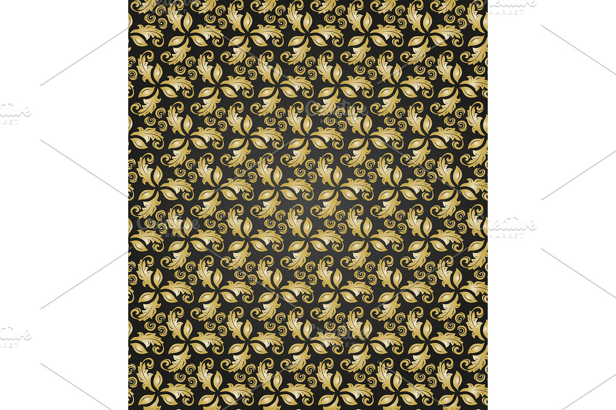 Floral Fine Seamless Vector Pattern, a Pattern Graphic by FineArtStudio (Photo 1 of 3)