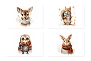 Woodland Animal, a Seasonal Illustration by artsy-fartsy (Thumbnail 5 of 5)