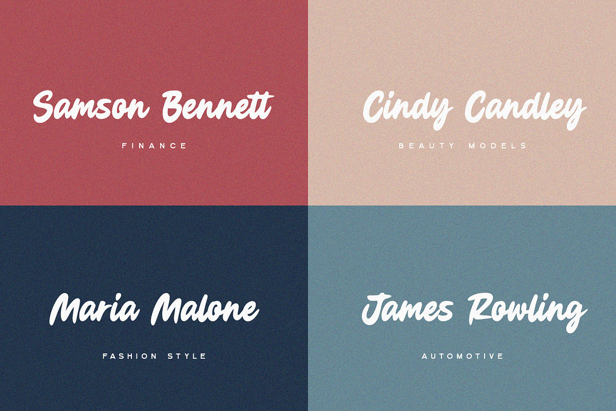 Quandary - Bold Script, a Script Font by Alpaprana (Photo 6 of 9)