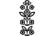 Decorative Flower Panel Vector, an Object Graphic by Designer_Momina (Thumbnail 3 of 19)
