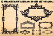Ornamental Vintage Frame Border Bund, an Illustration by Creativeshirt (Thumbnail 1 of 31)