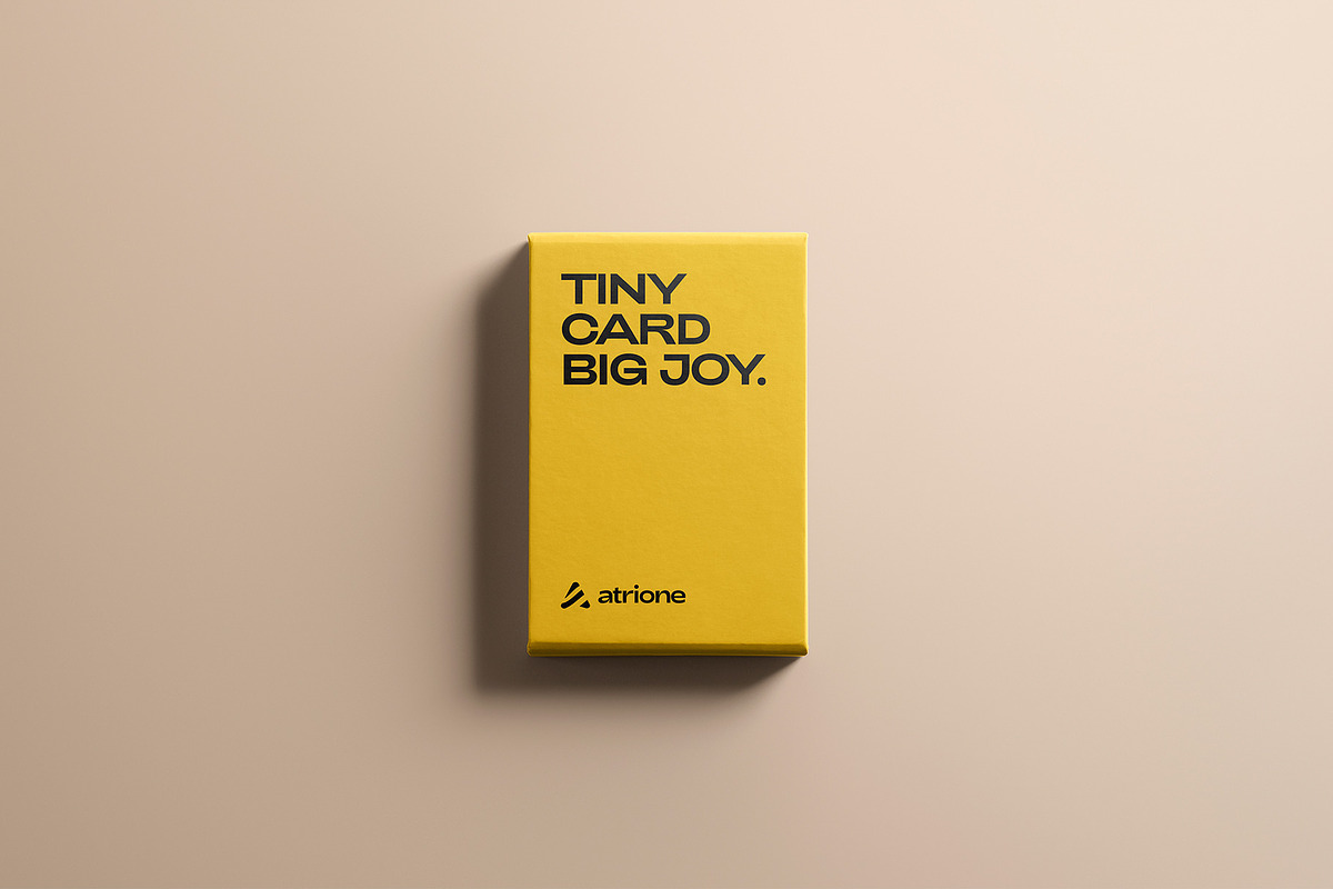 Logo Mockup Gift Card Box, a Product Mockup by Asylab (Photo 1 of 5)