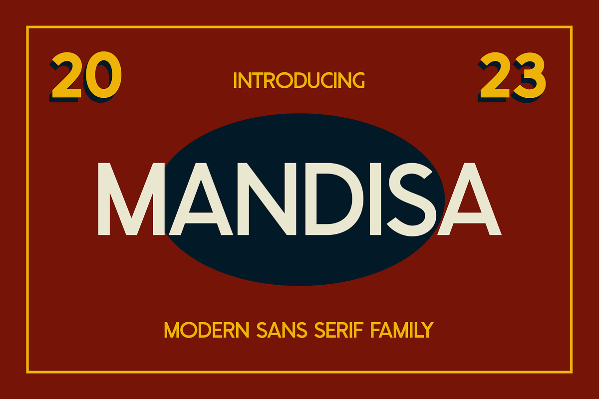 Mandisa Modern Sans Serif Font, a Sans Serif Font by UICreative (Photo 1 of 13)