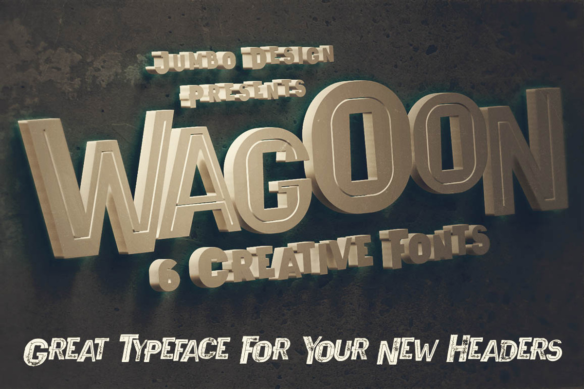 Wagoon - Funny Style Font preview 4