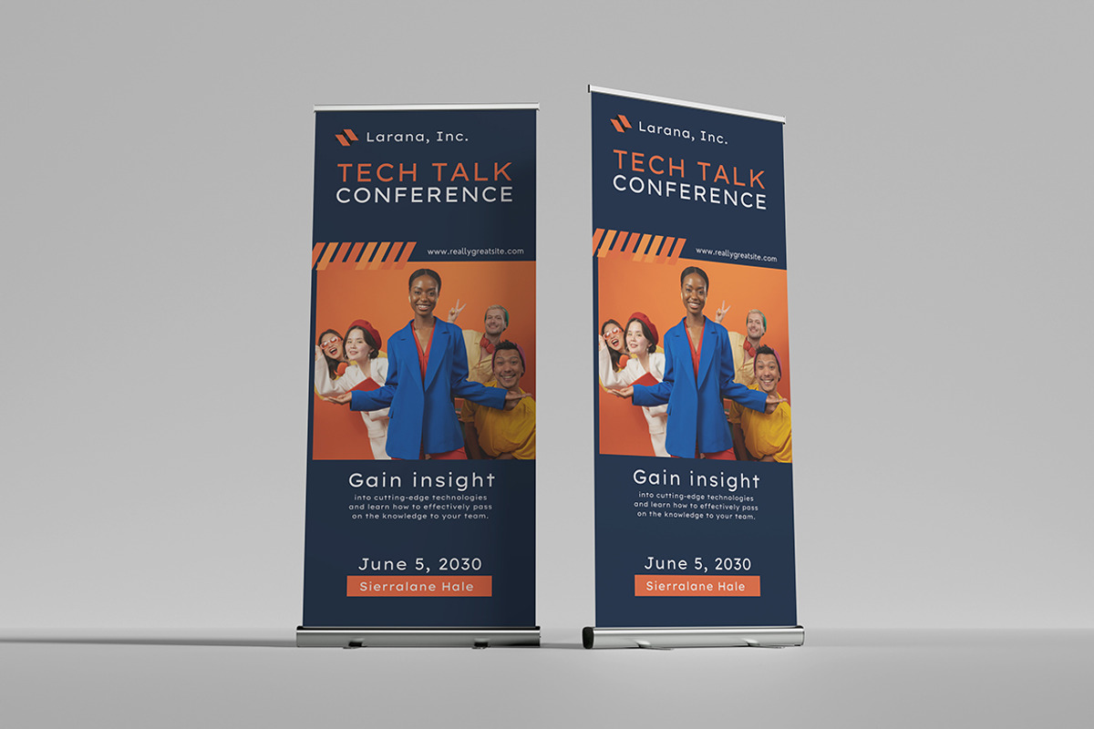 Rollup Banner Mockup, an Advertising Mockup by Creative_A23 (Photo 8 of 10)