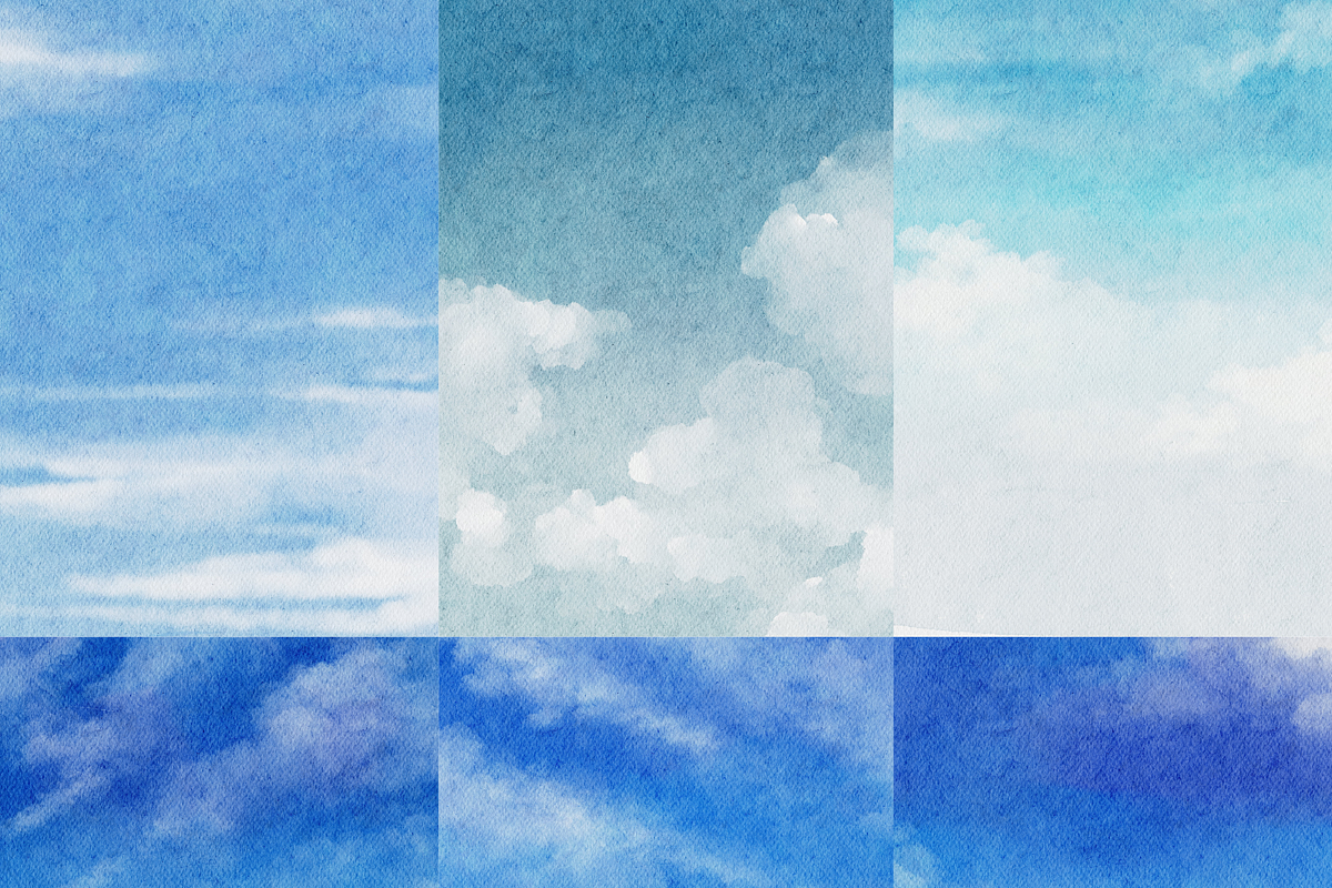 BUNDLE | Watercolor Backgrounds, a Texture Illustration by ArtbyHien (Photo 2 of 15)