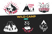 Camping Badges Part III, a Branding & Logo Template by 2dvillShop (Thumbnail 1 of 5)