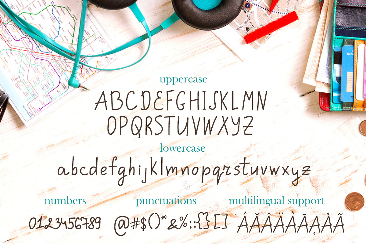 Travel to Marseille - Font DUO preview 6