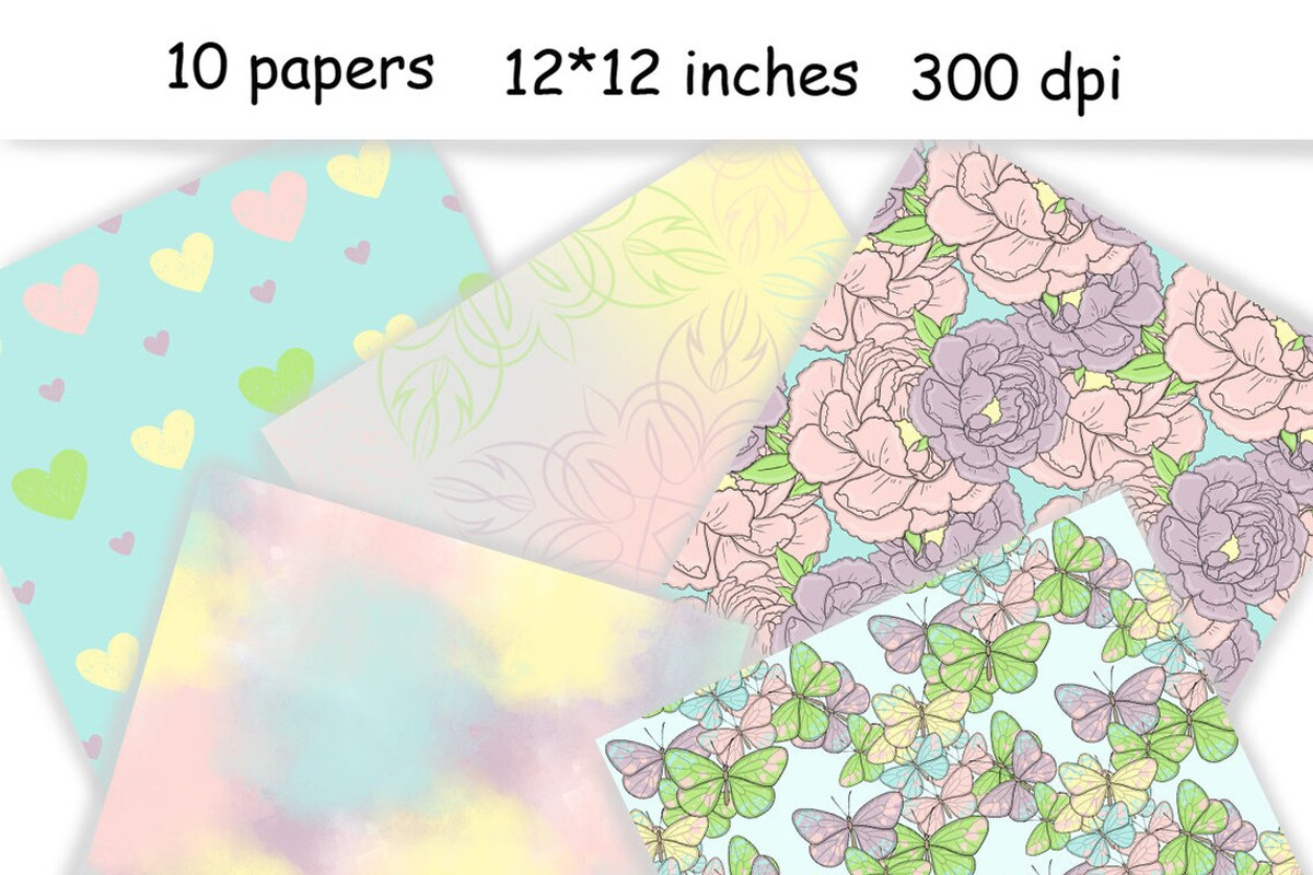 Spring Pattern, a Pattern Graphic by GlamArtZhanna (Photo 3 of 3)