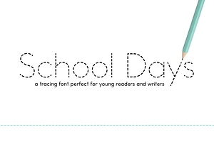 School Font Bundle 10 Fonts