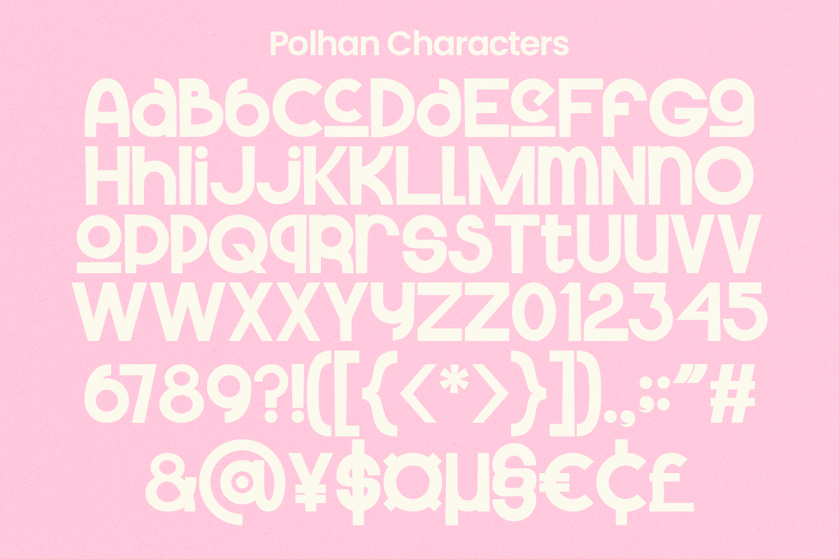Polhan - Playfull Sans Serif, a Sans Serif Font by RagamKata (Photo 11 of 12)