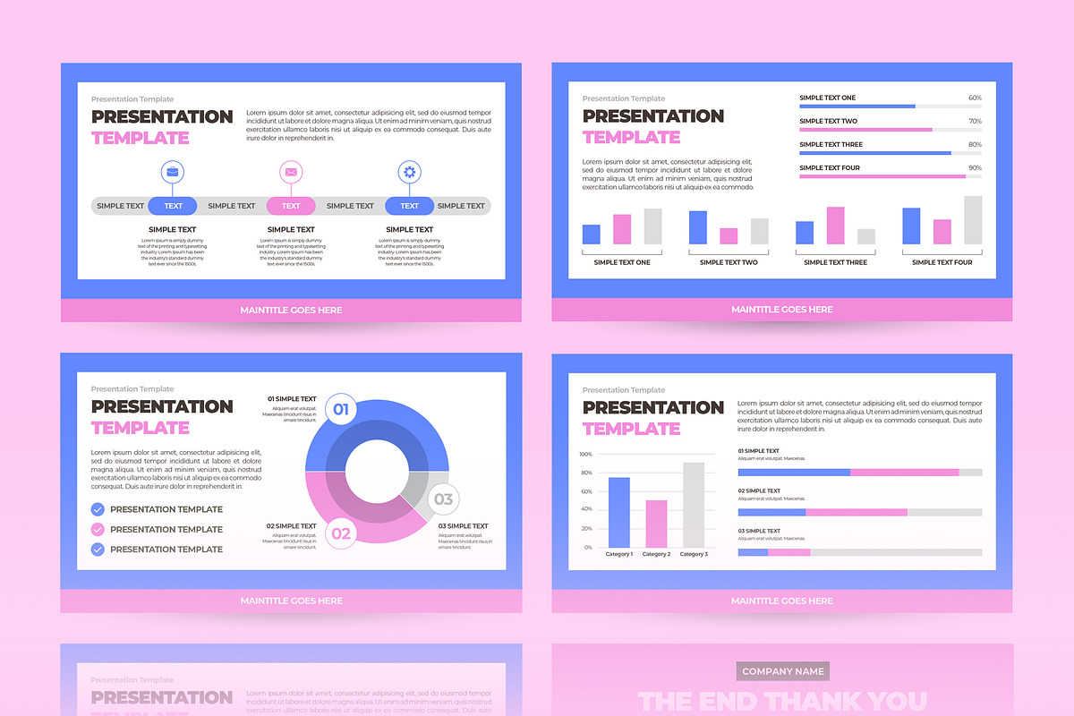 Business Plan PowerPoint Template, a Presentation Template by CreativeUP (Photo 6 of 6)