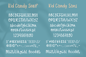 Kid Candy - Palyful Font Duo