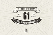 All Kind of Ribbons, an Illustration by Stella's Graphic Supply (Thumbnail 1 of 4)