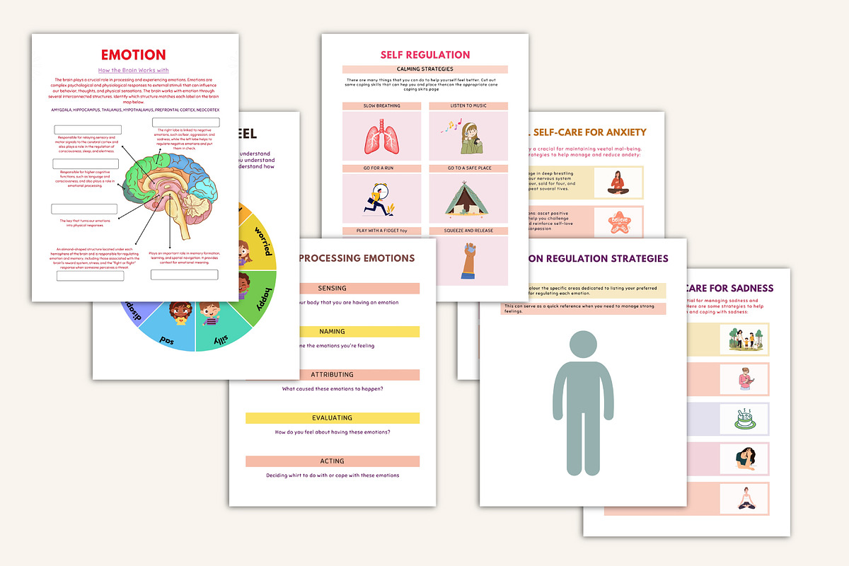 Emotion Processing Worksheets preview 7