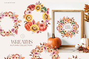 Autumn Watercolor floral collection, a Decorative Illustration by SashaKondr (Thumbnail 13 of 20)