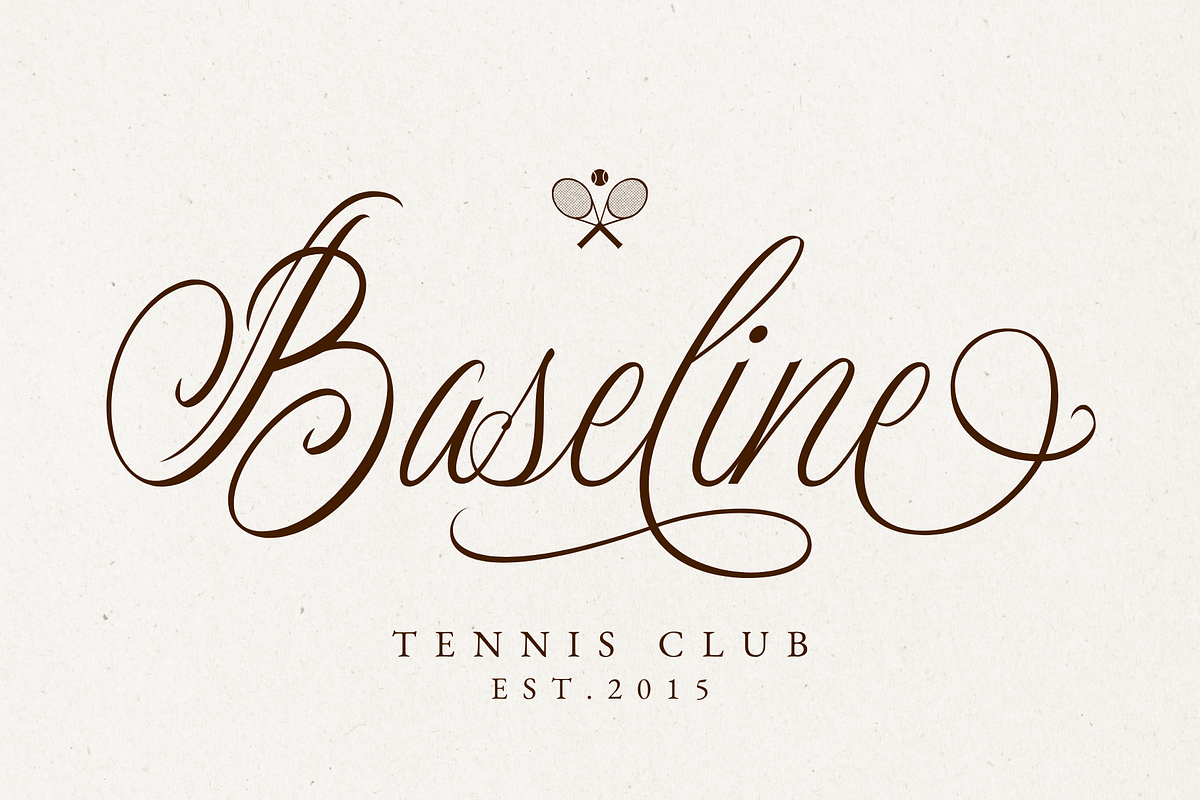 Dellatino - An Elegant Script Font, a Script Font by Ainun Jinan (Photo 10 of 12)