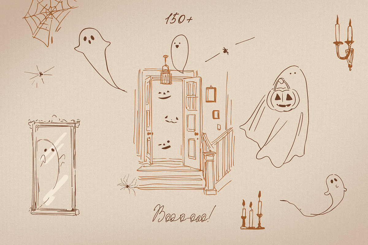 Halloween collection softy & vintage, an Object Graphic by DigARTbyHavroshka (Photo 3 of 11)