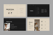 Business Proposal PowerPoint, a Presentation Template by White Graphic (Thumbnail 3 of 8)