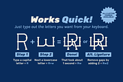 Retro-Era Baseball Serif Style 2, a Symbol Font by Para-Scope Design (Thumbnail 4 of 8)
