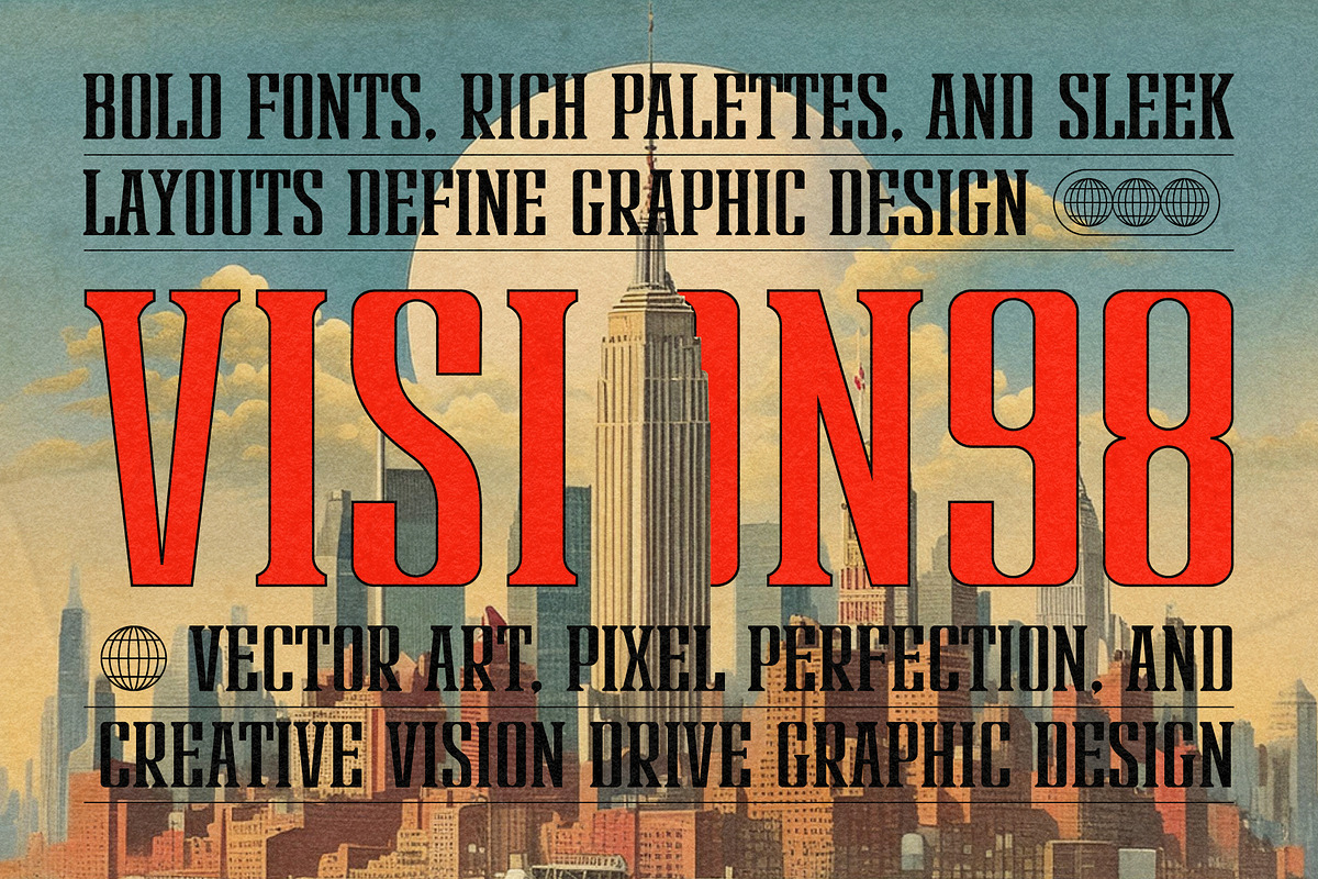 Retroristic Typeface, a Serif Font by The Good Store (Photo 5 of 11)