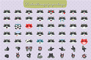 Woodland Animals Emojis BUNDLE, an Emoji Icon by NatBurger (Thumbnail 5 of 16)