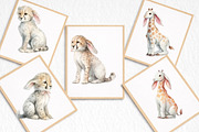 Watercolor Safari Animals Clipart, an Illustration by DreamArtGraphic (Thumbnail 7 of 8)