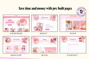Pink Bakery Wix Website Template, a Wix Template by Template Twist Shop (Thumbnail 6 of 10)