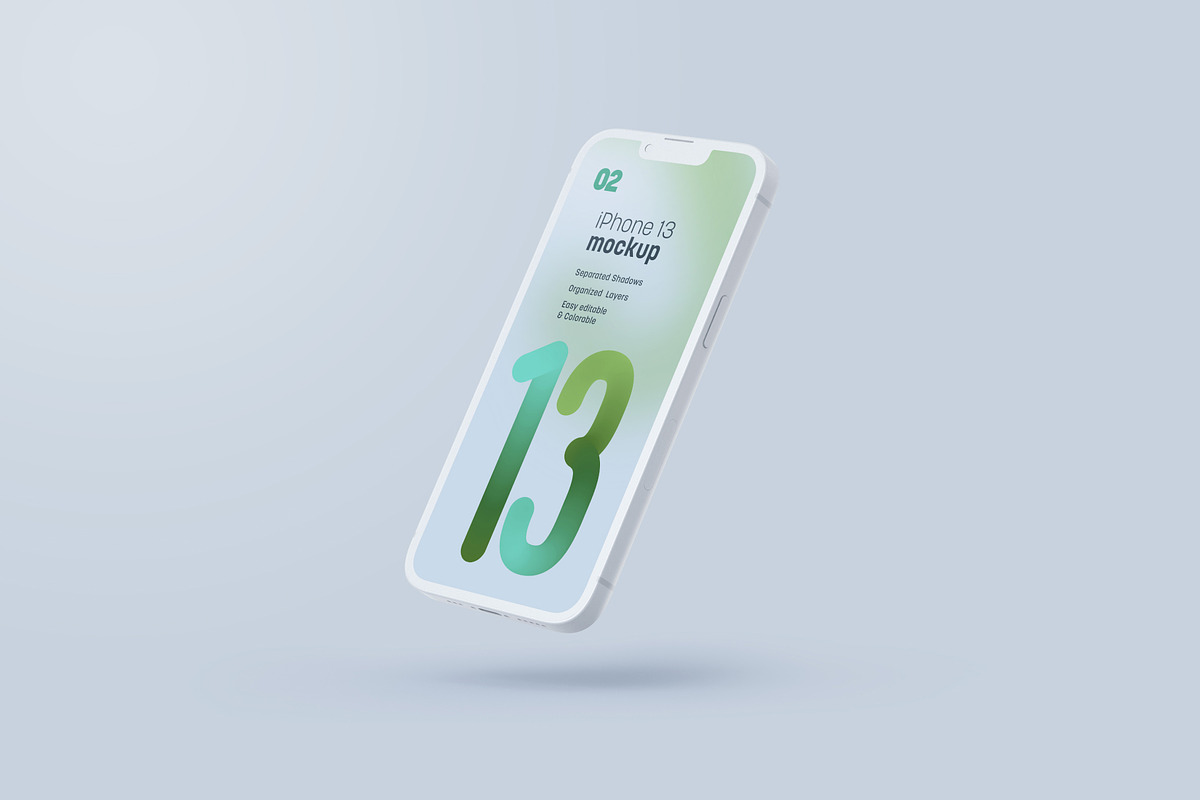 iPhone 12, 13, 14 Pro Clay Mockup, an iPhone Mockup by Deeplab (Photo 28 of 53)