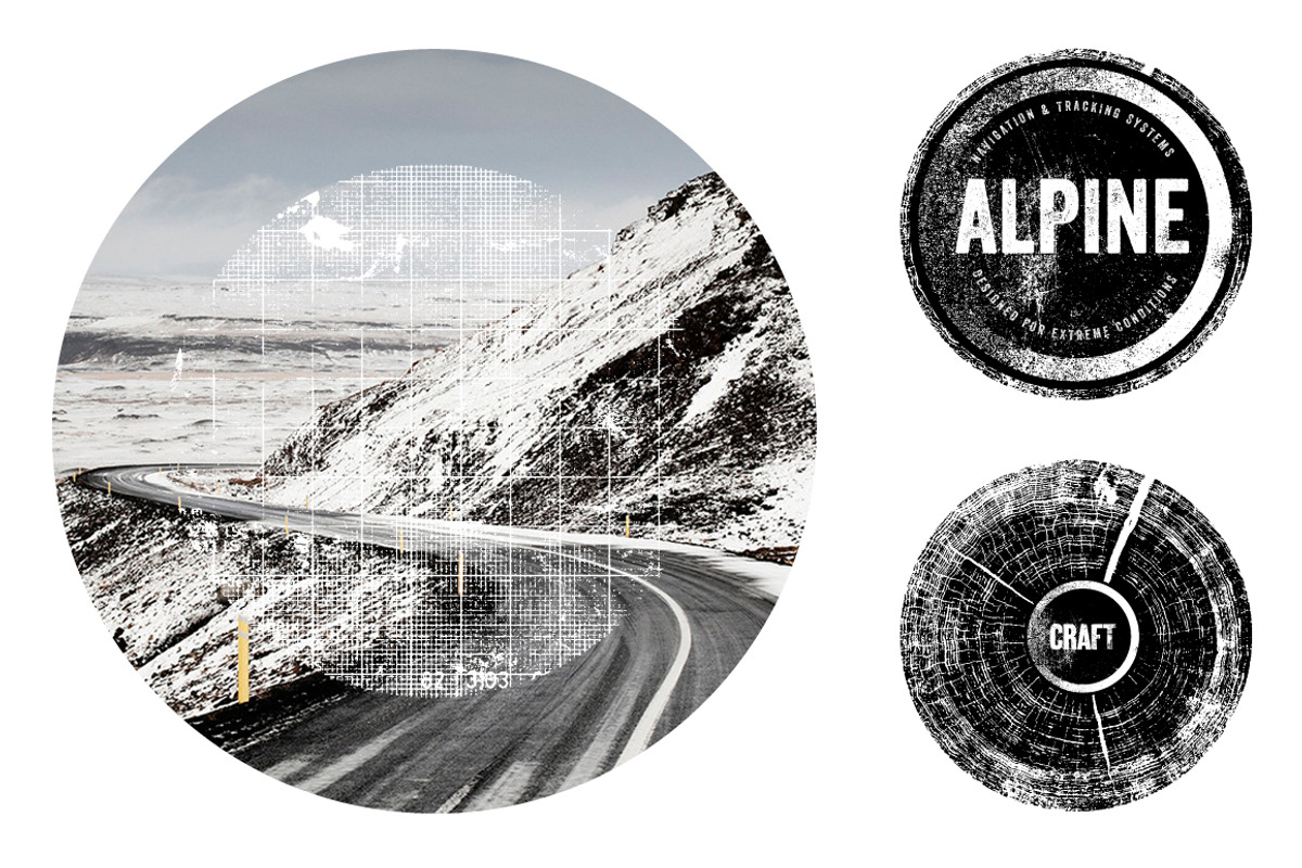 30 Circular Vector Textures preview 4