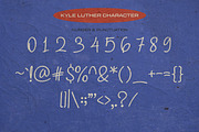KyleLuther - Handwritten Font, a Handwritten Font by Morisco (Thumbnail 3 of 9)