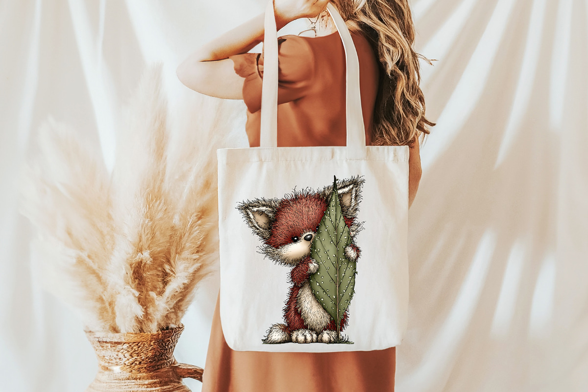 Whimsical fox Mother's day clipart, an Illustration by Designworld (Photo 7 of 7)