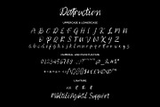 Destruction - Modern Script fonts, a Script Font by Nahar_std (Thumbnail 8 of 8)