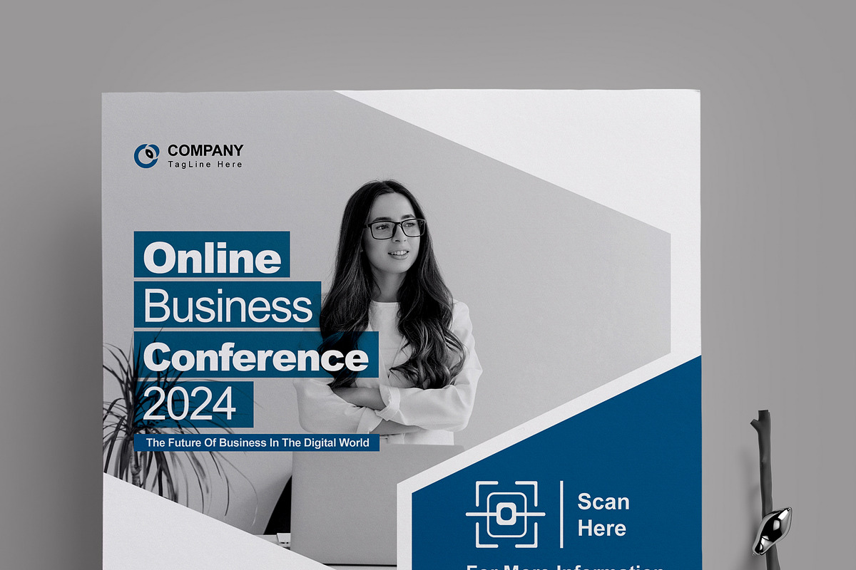 Online Business Conference Flyer, a Flyer Template by MightyDesign (Photo 4 of 8)