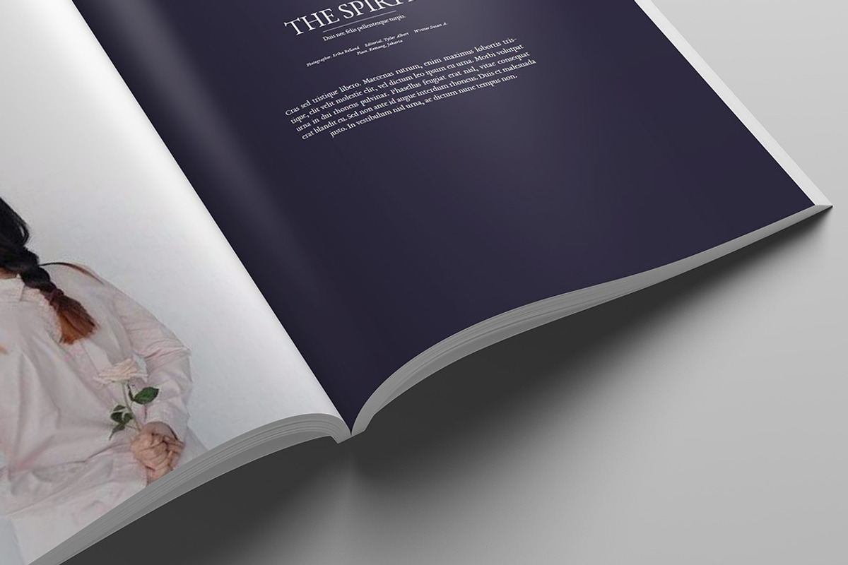 Magazine Mock-Up V2, a Print Template by PositivePixels (Photo 9 of 16)