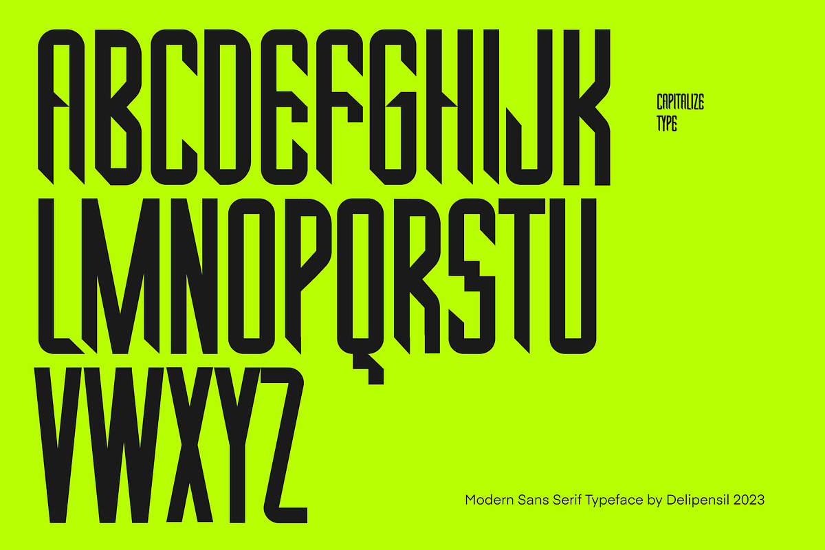 MILENAS - Modern Sans Serif, a Sans Serif Font by delipensil (Photo 5 of 8)