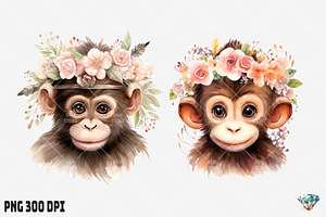 Boho Monkey Flowers