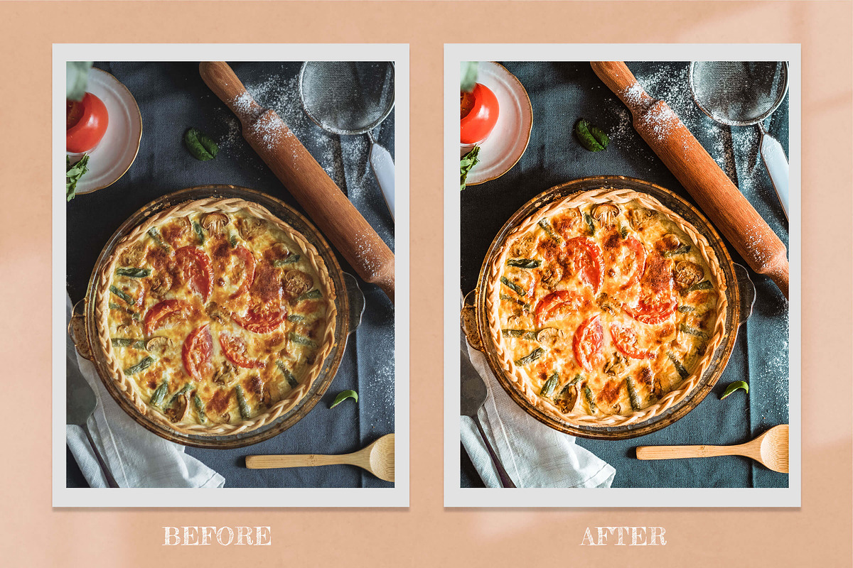 8 Yummy Food Lightroom Presets, a Preset Add-On by 3Motional (Photo 9 of 11)