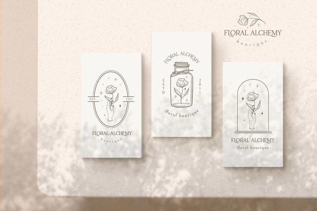 Pre-made Logo Template + Packaging, a Branding & Logo Template by Olya Creative (Photo 2 of 10)