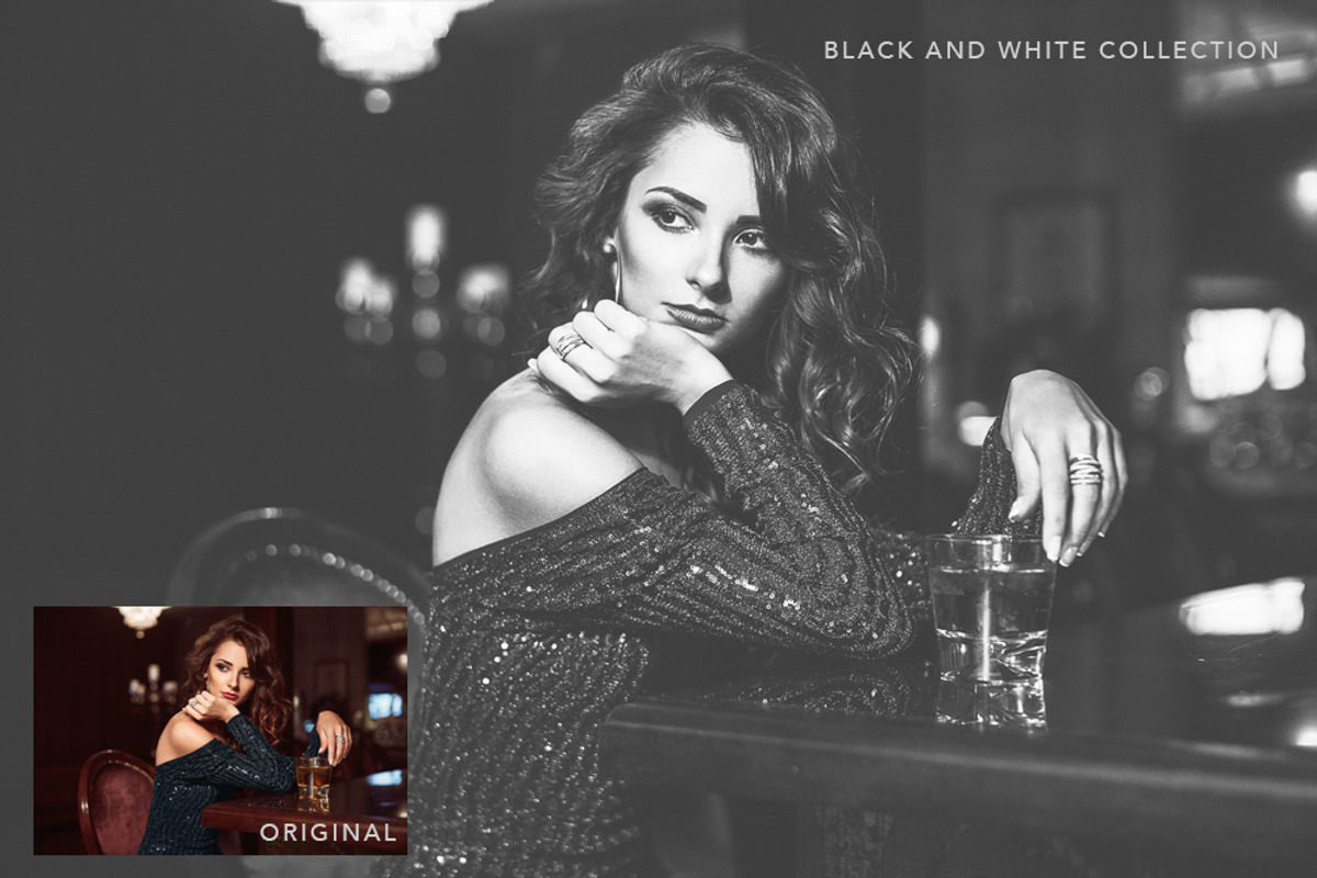 Black & White Lightroom Presets, an Action Add-On by BeArt-Presets (Photo 4 of 7)