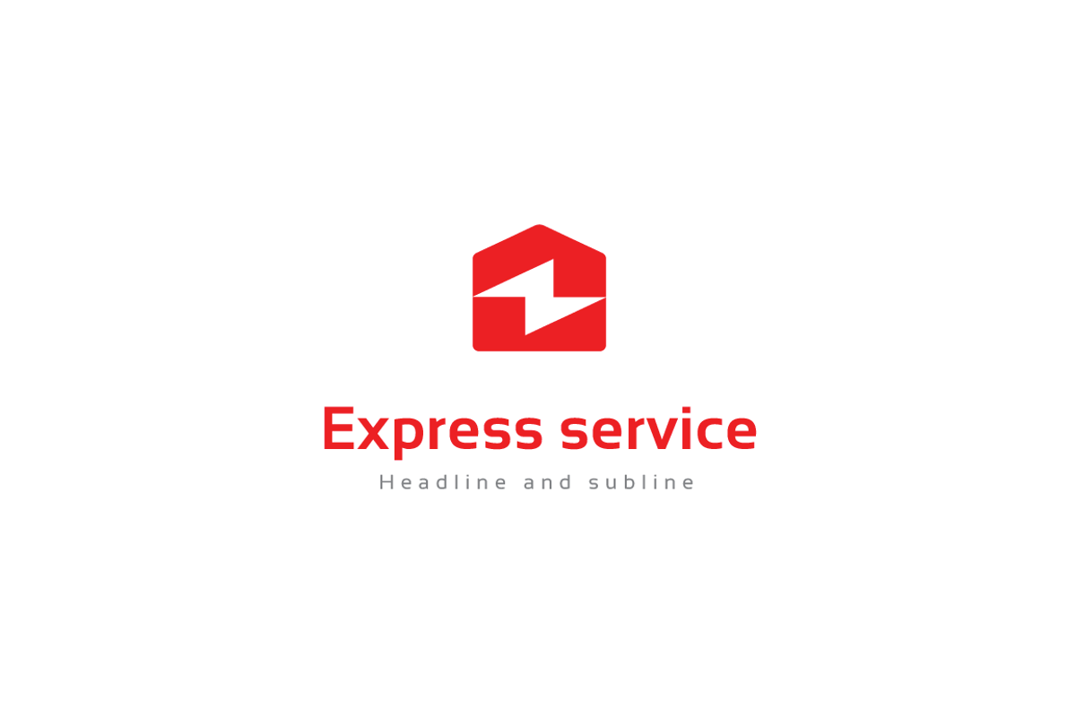 Express service logo., a Branding & Logo Template by Anton Akhmatov