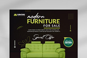 Furniture Social Media Banner Design, a Marketing Template by Photoshop Action (Thumbnail 12 of 26)