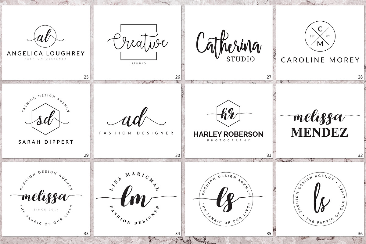 640 Premade Logos Mega Bundle, a Branding & Logo Template by XpertgraphicD (Photo 24 of 109)