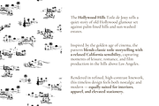Hollywood Hills Seamless Pattern Set, a Pattern Graphic by Hughes Studio (Thumbnail 3 of 8)
