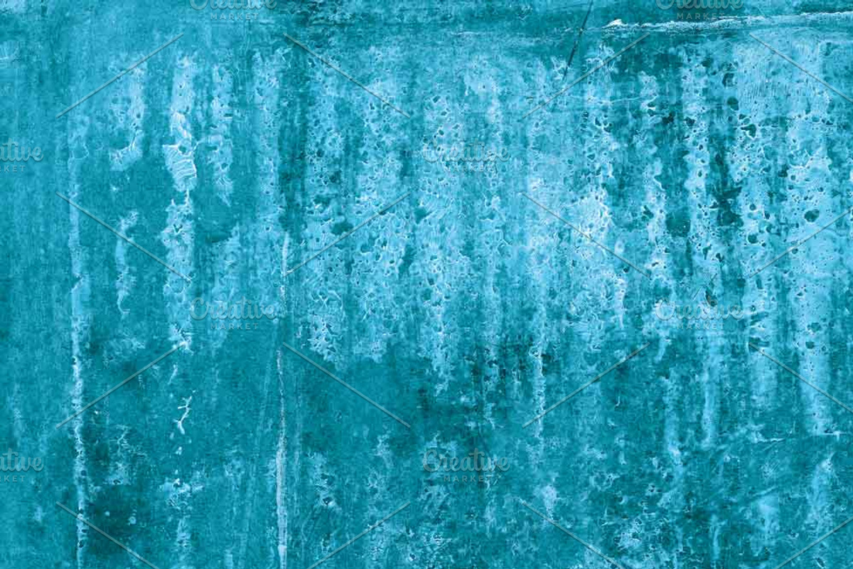 Coral and Blue Painted Papers, a Texture Graphic by Liz Plummer (Photo 4 of 5)