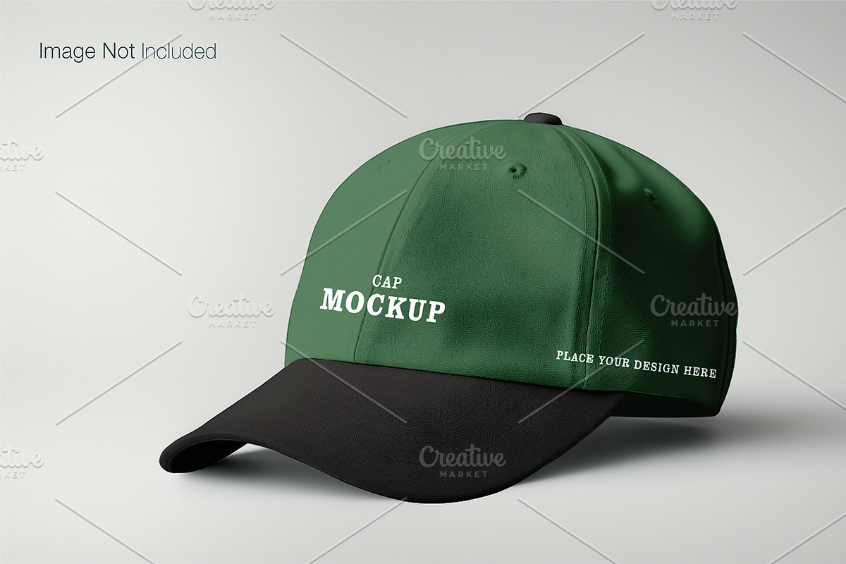 Realistic sport hat mockup, a Hat Mockup by Raihan Rahman (Photo 5 of 8)
